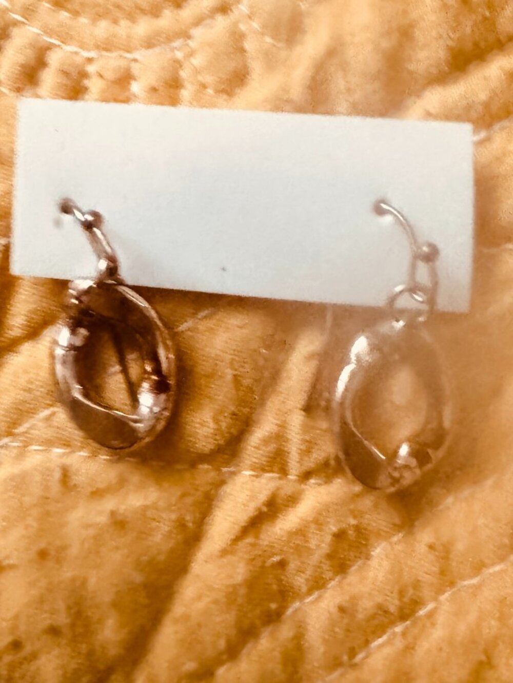 Small Silver Hook Earrings